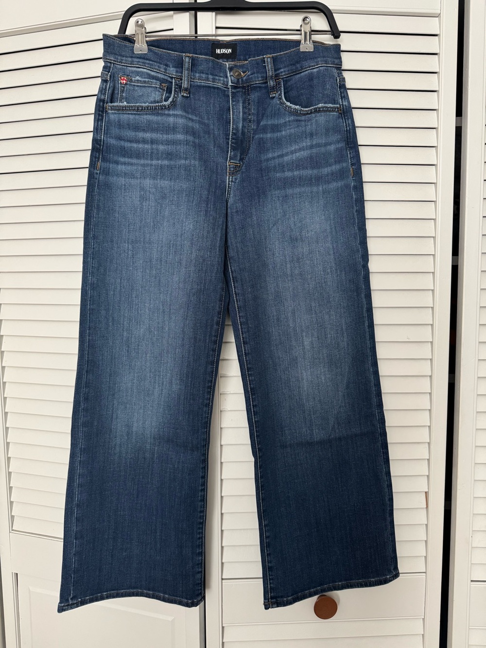 Hudson Rosalie Wide Leg Jeans 28